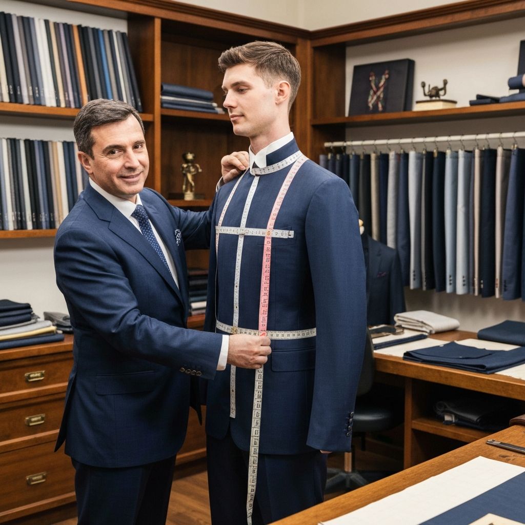Bespoke tailoring process